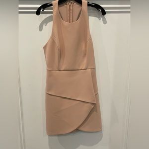Dusty rose BCBG Max Azria crepe dress